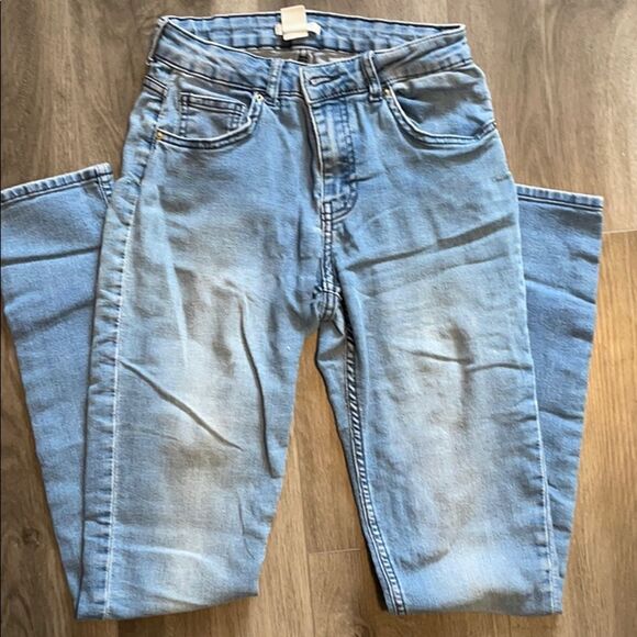 H&m jeans ice blue high waist - Picture 1 of 2